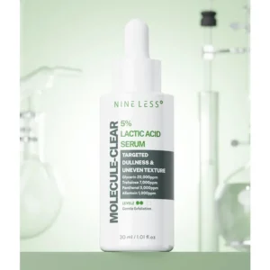 NINELESS MOLECULE-CLEAR 5% LACTIC ACID SERUM 30ML