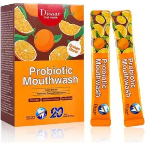 DISAAR PROBIOTIC MOUTH WASH ORANGE FLAVOR (20PCS) 10ML