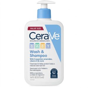 CERAVE BABY WASH & SHAMPOO 16fl.oz 473mL