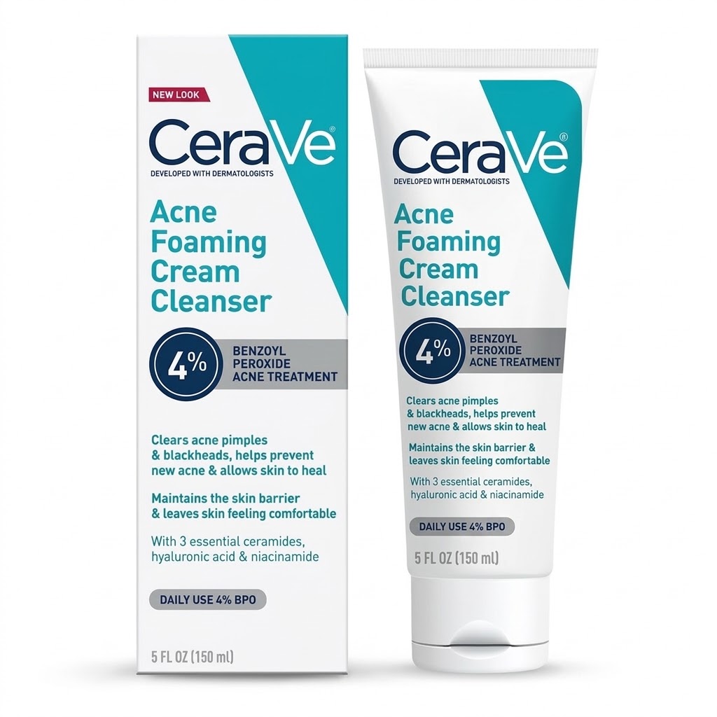 CERAVE ACNE FOAMING CREAM CLEANSER 150mL