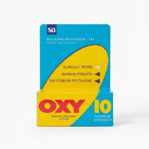 OXY 10 BENZOYL PEROXIDE MAXIMUM STRENGHT ACNE SPOT TREAMENT LOTION 30mL