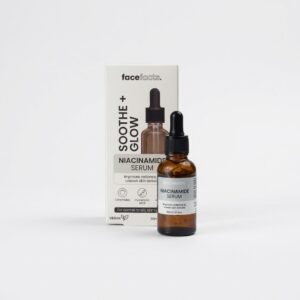 FACEFACTS SOOTHE + GLOW (NIACINAMIDE SERUM) 30mL White Colour