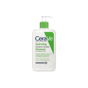 CERAVE HYDRATING (CREAM-to- FOAM CLEANSER) FOR NORMAL TO DRY SKIN 12fl.oz 355mL