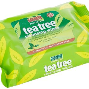 BEAUTY FORMULAS AUSTRALIAN TEA TREE CLEANSING WIPES 25 WIPES