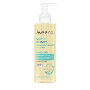 AVEENO CALM + RESTORE NOURISHING OAT CLEANSER (SENSITIVE SKIN) 232ml