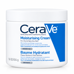 CERAVE MOISTURISING CREAM FOR DRY TO VERY DRY SKIN ( BAUME HYDRATANT ) 454g-Acne Control, Redness Relief & Brightening Treatment