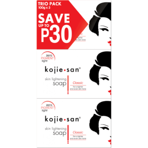 KOJIE SAN SKIN LIGHTENING BAR SOAP(3in1)100g