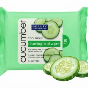 BEAUTY FORMULAS ( CUCUMBER COOL MIST ) FACIAL WIPES