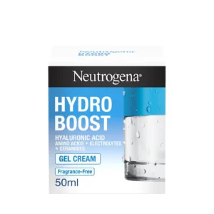 NEUTROGENA [ HYDROBOOST HYALURONIC ACID GEL CREAM ] Fragrance-Free | Amino Acids + Electrolytes + Ceramides ( FRANCE ) 50mL
