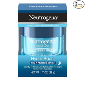 NEUTROGENA HYDRO BOOST HYALURONIC ACID NIGHT PRESSED SERUM (USA) 48g