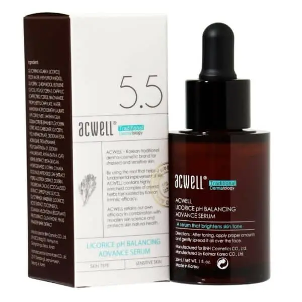acwell licorice ph balancing advance serum 30ml
