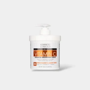 advanced clinicals vitamin c advanced brightening cream 454g