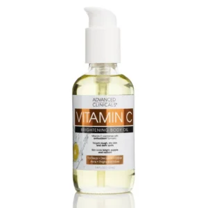 advanced clinicals vitamin c brightening body oil
