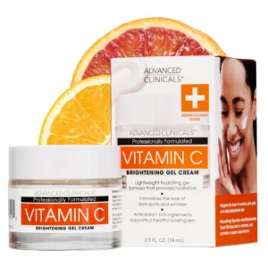 advanced clinicals vitamin c brightening gel cream 74ml