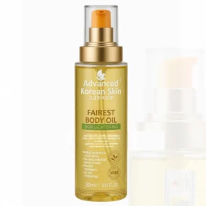 advanced korean skin fairest body oil 280ml – brightening & glow enhancing moisturizing body oil