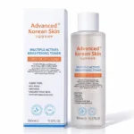 advanced korean skin multiple actives brightening toner 300ml (10.5 fl.oz) – first of its kind multi action glow toner