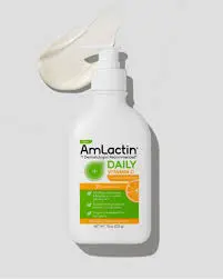 amlactin daily vitamin c lotion with 7% lactic acid aha for normal to dry skin lotion 225g