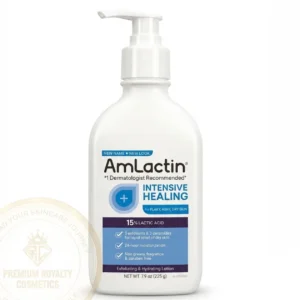 amlactin [ intensive healing 15% lactic acid lotion ] for flaky, ashy, dry skin ( 225g )