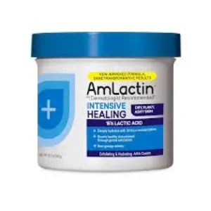 amlactin [ intensive healing ] 15% lactic acid | exfoliating & hydrating aha cream ( 340g )