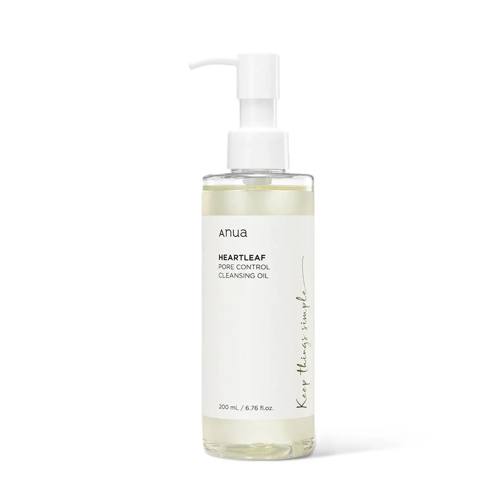 anua hearthleaf pore control cleansing oil 200ml 6.76fl.oz