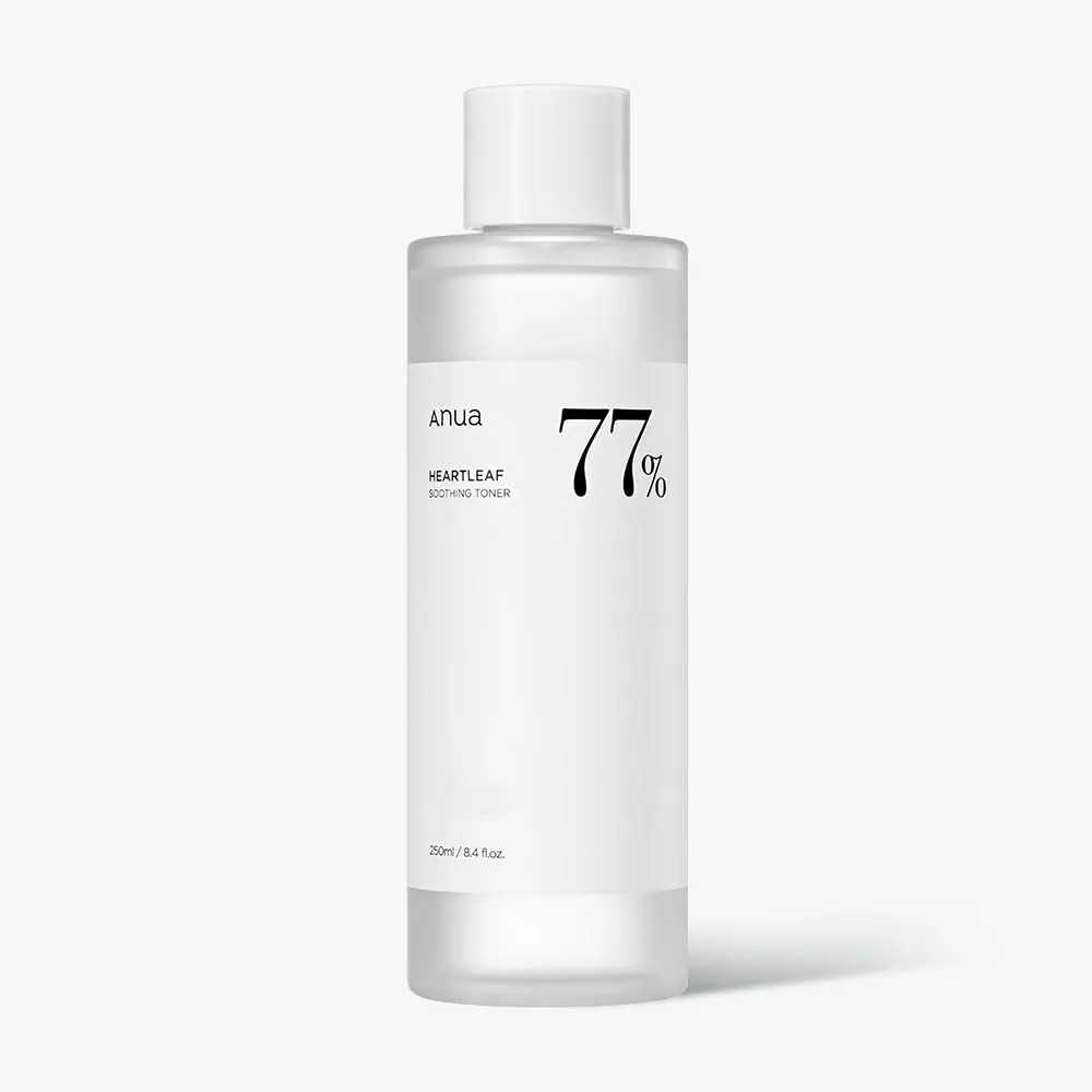 anua heartleaf 77% soothing toner 250ml ( expiry date: 26th / august / 2026 )