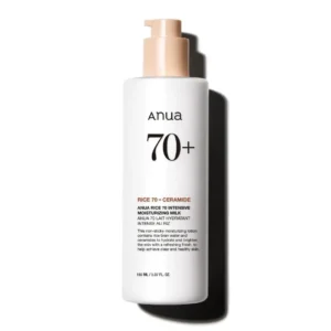 anua rice 70 intensive moisturizing milk 150ml