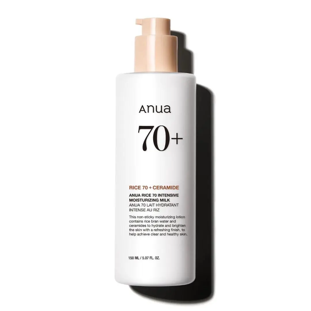 anua rice 70 intensive moisturizing milk 150ml
