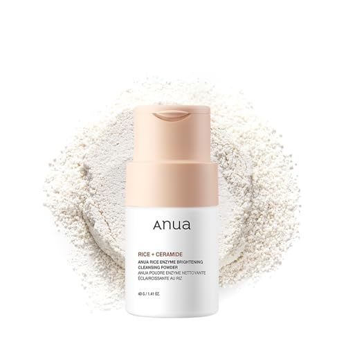 anua rice enzyme brightening cleansing powder (40g)