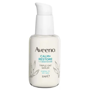 aveeno calm+restore triple oat serum 30ml