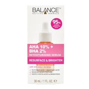 balance active formula aha + bha resurface & brighten 30ml