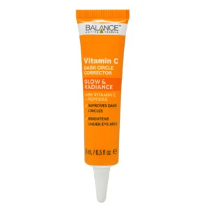 balance active formula vitamin c eye cream glow & radiance serum 6% 30ml