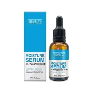 beauty formulas moisture serum 1% hyaluronic acid 30ml