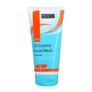 beauty formulas oil control facial wash 150ml