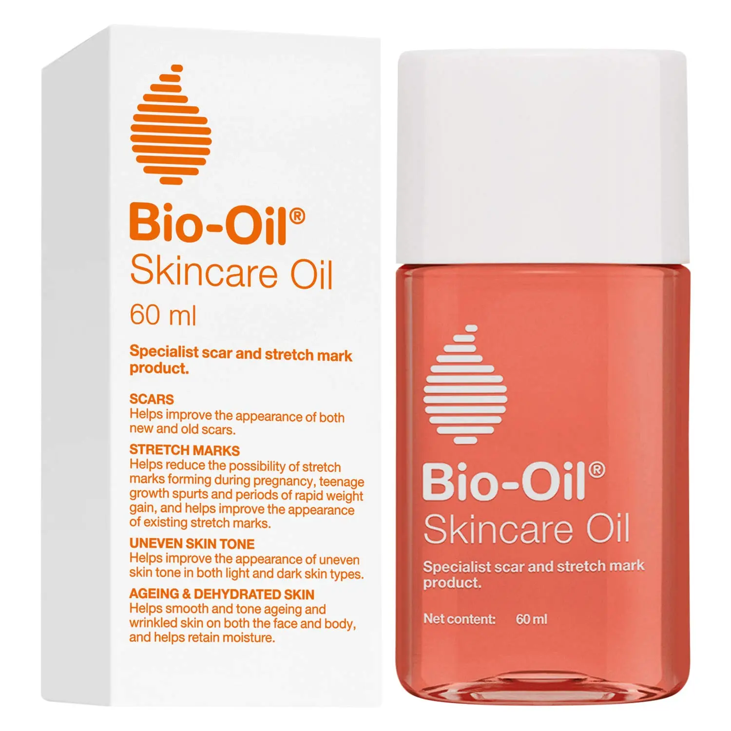 bio oil skincare oil specialist scar & stretch mark 60ml