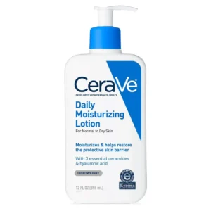 cerave daily moisturizing lotion for normal to dry skin (usa) 12fl.oz 355ml