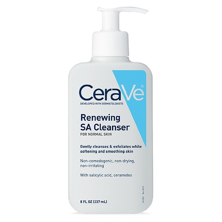 cerave renewing sa cleanser for normal 8fl.oz 237ml