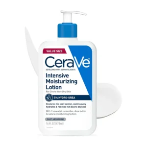 cerave value size [ intensive moisturizing lotion ] for dry to very dry skin | 5% hdro urea | fast absorbing ( 473ml ) 16fl.oz
