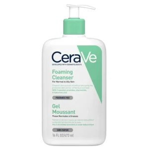 cerave [ foaming cleanser ] gel moussant ( 473ml ) 16fl.oz