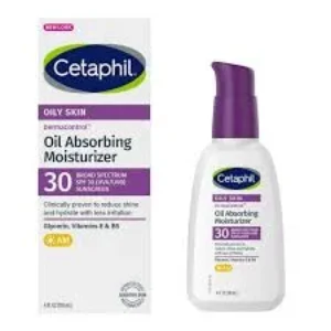 cetaphil oily absorbing moisturizer for oily skin 30 broad spectrum spf 30 (uva/uvb)4fl.oz 118ml