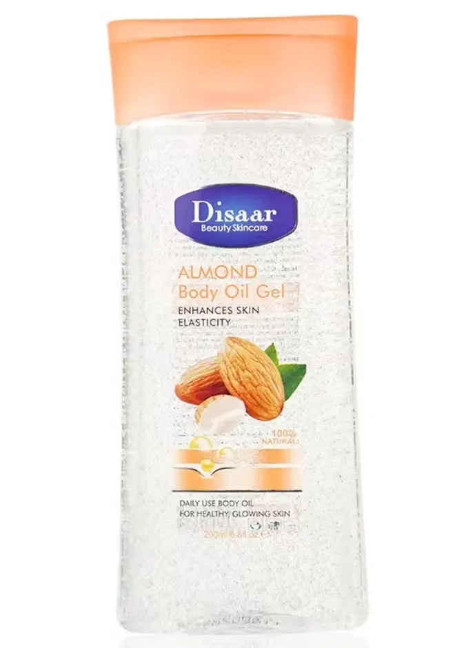 disaar almond body oil gel 200ml