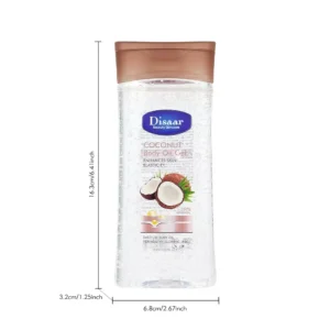 disaar coconut body oil gel 200ml