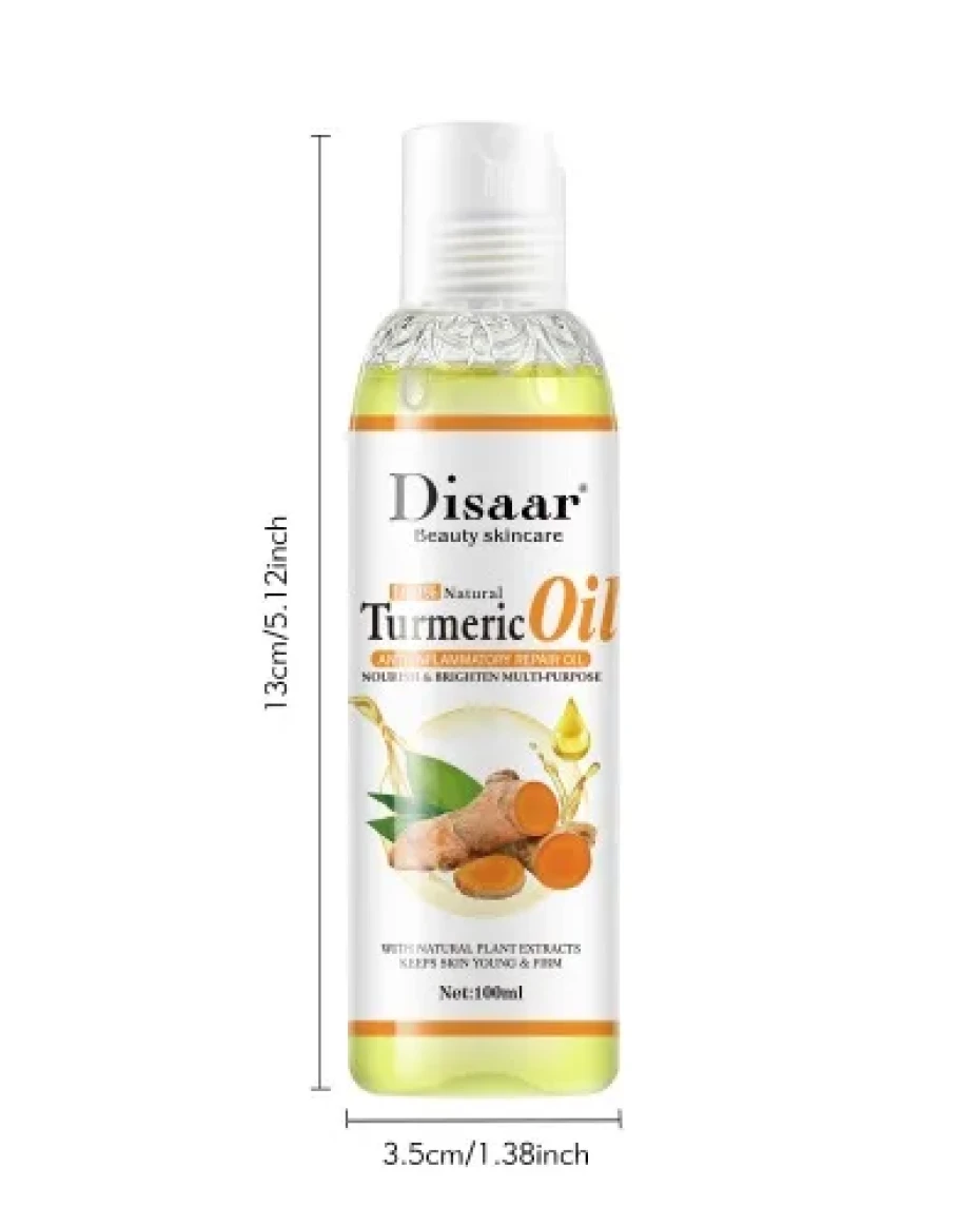 disaar natural ( tumeric ) oil 100ml