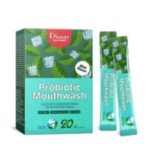 disaar probiotic mouth wash mint flavor (20pcs) 10ml