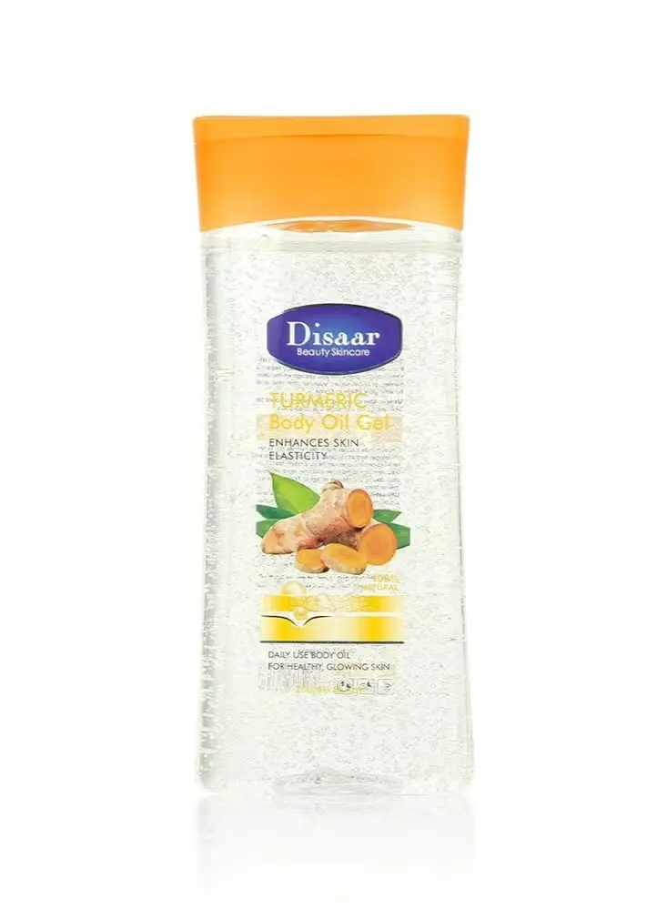 disaar turmeric body oil gel 200ml