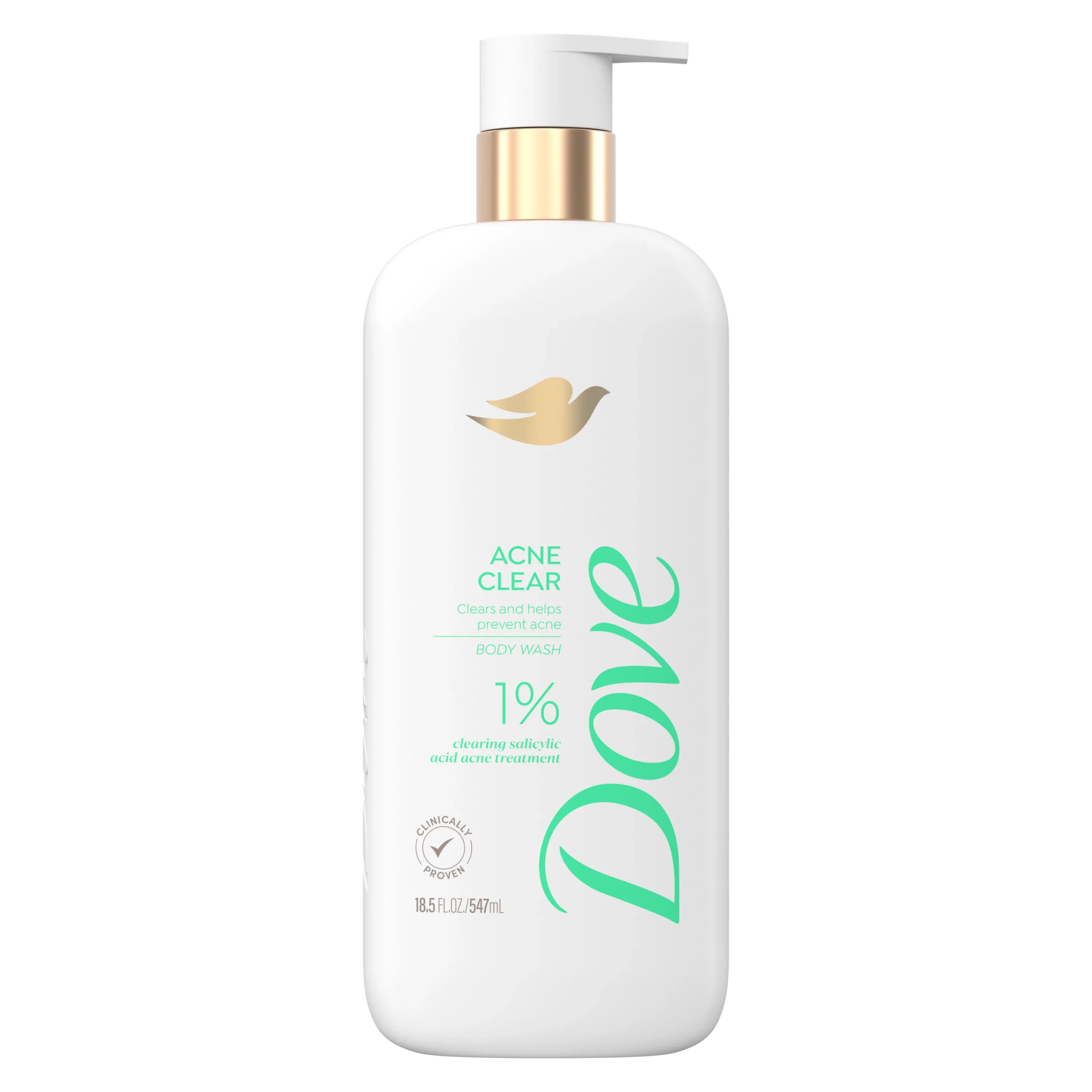dove acne clear body wash 1% 547ml