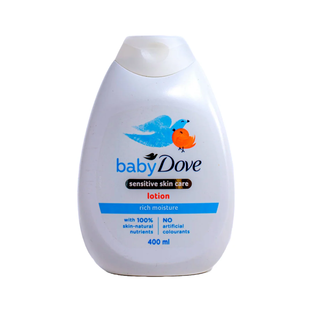 dove baby sensitive skin care lotion ( rich moisture ) 400ml