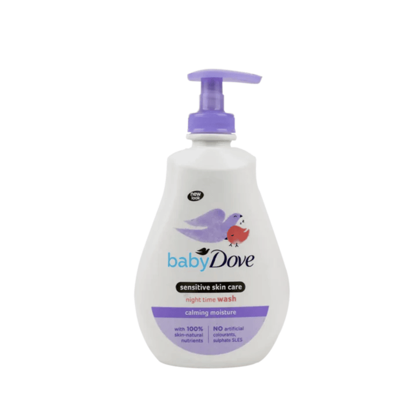 dove baby sensitive skin care night time wash ( calming moisture ) 400ml
