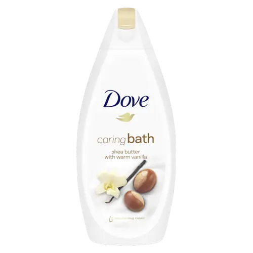 dove caring bath shea butter with warm vanilla 750ml
