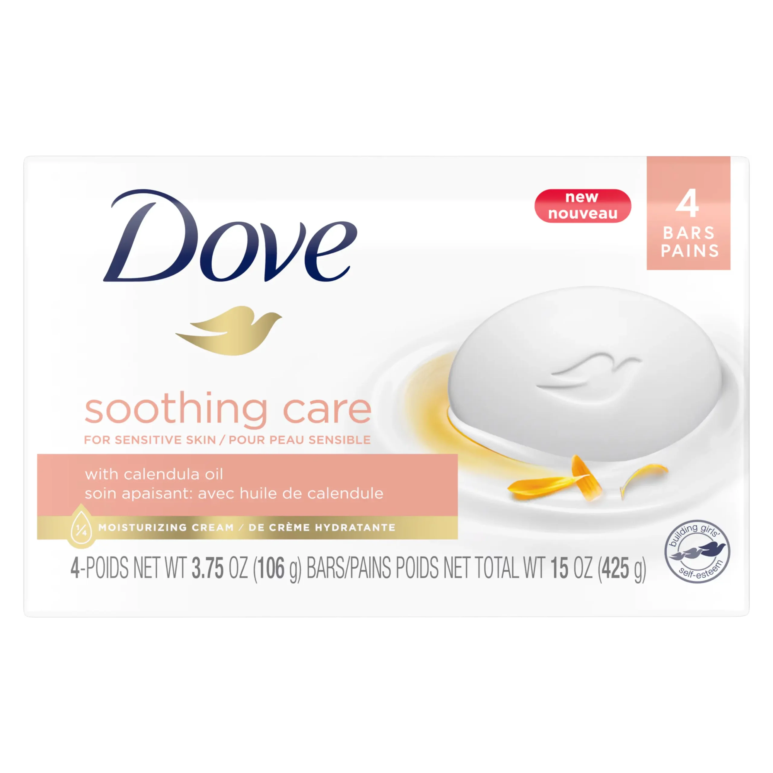 dove cream bar soothing care 106g (usa)