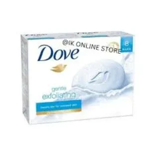 dove gentle exfoliating bar soap 106g